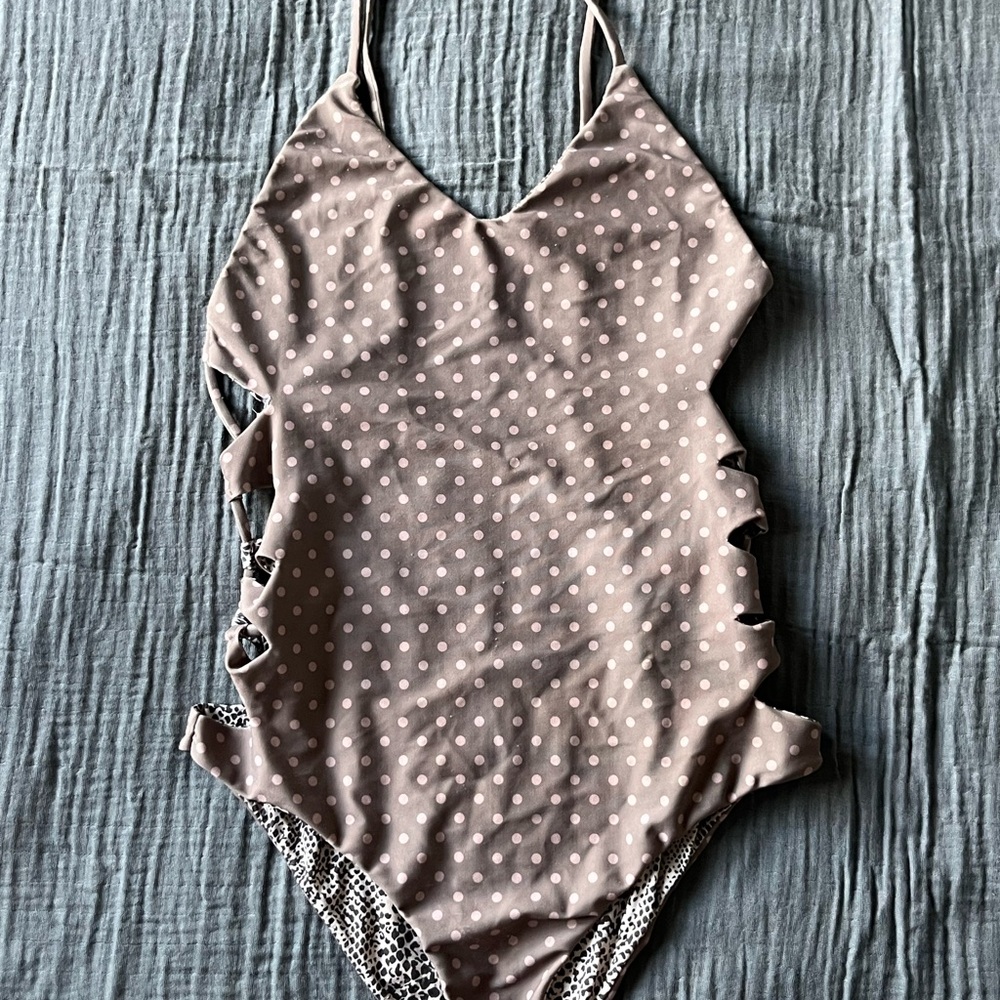 Acacia Polka Dot One Piece